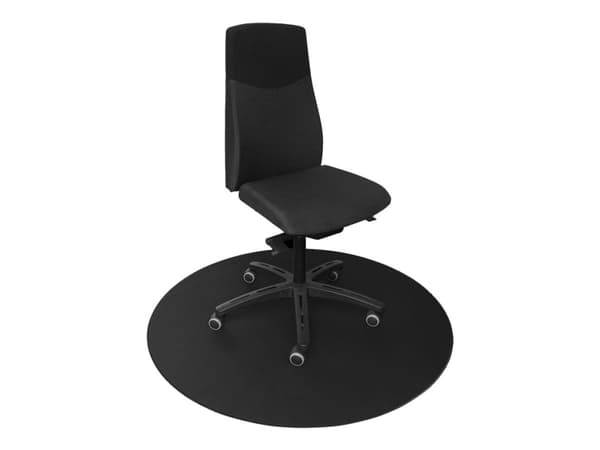 Deltaco GAM-125, Sisätila, Musta, Yksivärinen, Polyesteri, 110 cm, 3 mm
