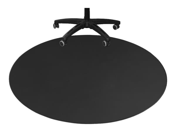 Deltaco GAM-125, Sisätila, Musta, Yksivärinen, Polyesteri, 110 cm, 3 mm
