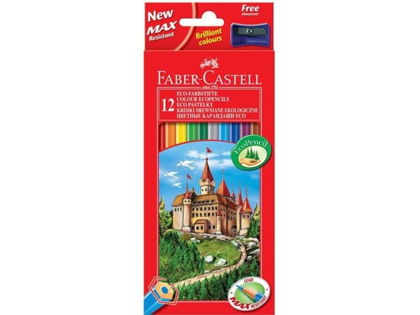Faber-Castell - Färgpenna (paket om 12)