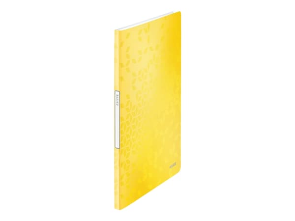 Leitz WOW - Visningsbok - 20 utrymmen - ryggbredd: 13 mm - för A4 (210 x 297 mm) - kapacitet: 40 ark
