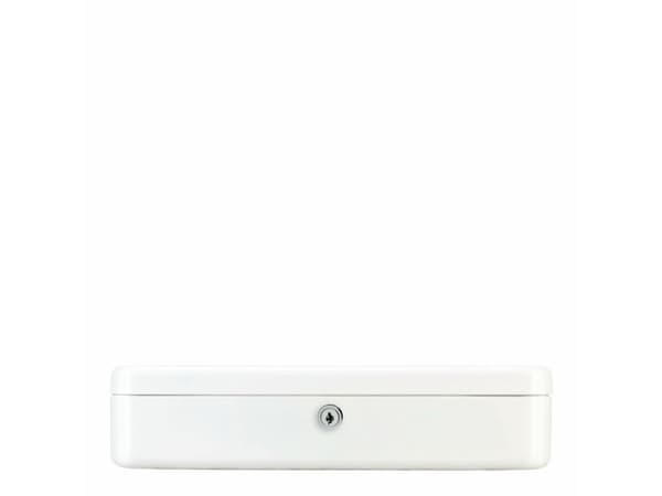 BURG-WÄCHTER ZK 2307 Euro, Stål, Hvit, Nøkkel, 330 x 235 x 75 mm, 2,4 kg, 235 mm