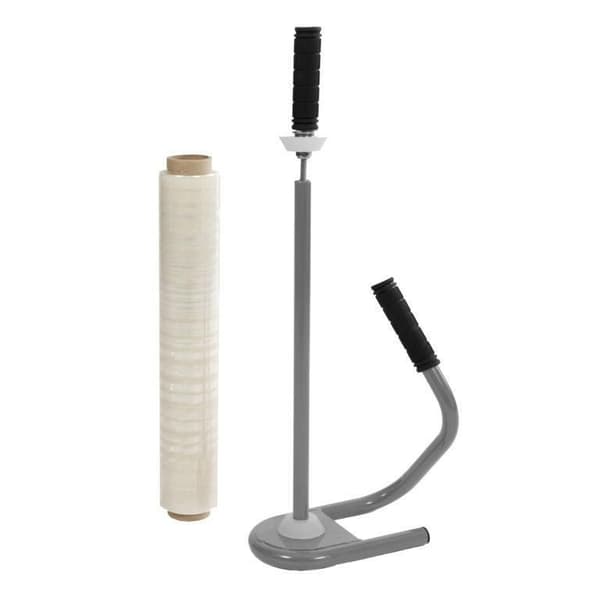 Sträckfilmshållare 38-60cm grå/svart