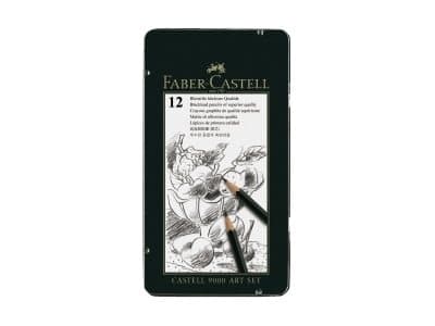 Faber-Castell CASTELL 9000 - Blyant - assortert (en pakke 12)