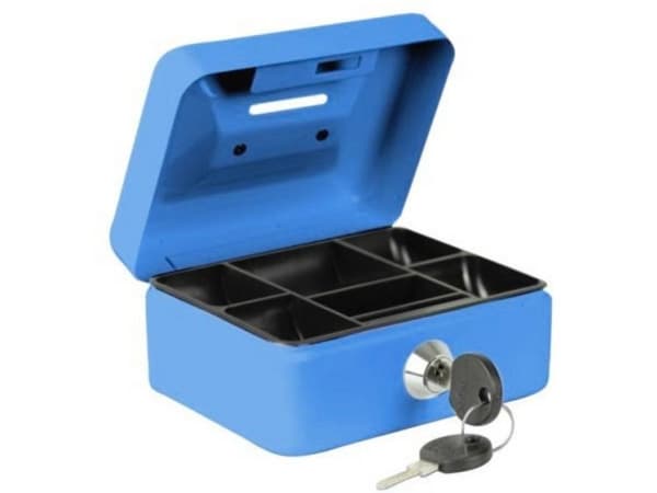 Burg Wächter MONEY 5012 blue Pengekasse (B x H x T) 125 x 60 x 95 mm Blå