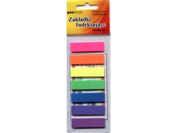 Polsirhurt ZI-12 muoviset indeksointilaput 12x45mm - 5901812789112