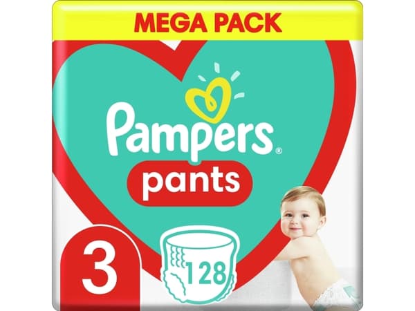 Bleier - truser Pampers Pants 3 Str, 6-11kg, 128 stk.