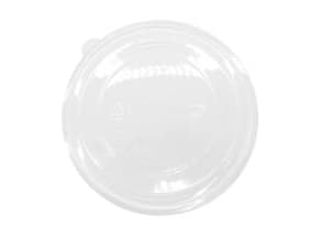 Plastlåg Ø155 mm klar RPET til Salatskål 500/750/1000 ml,6 ps x 50 stk/krt