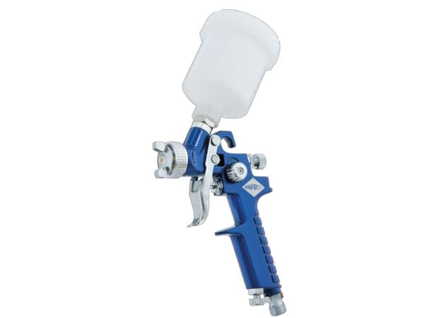 LUFTPRESS SPRØYTEPISTOL TOP TANK HVLP DYSE 1,2 mm MINI