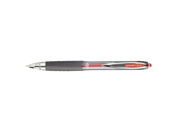Gelpen Uni-Ball Signo 207, hieno, punainen