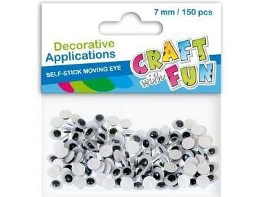 Euro Trade Self-adhesive eyes 7mm - WIKR-1061591