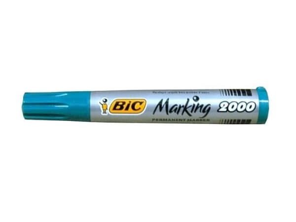 Bic marker permanent 2000 rund spets grön