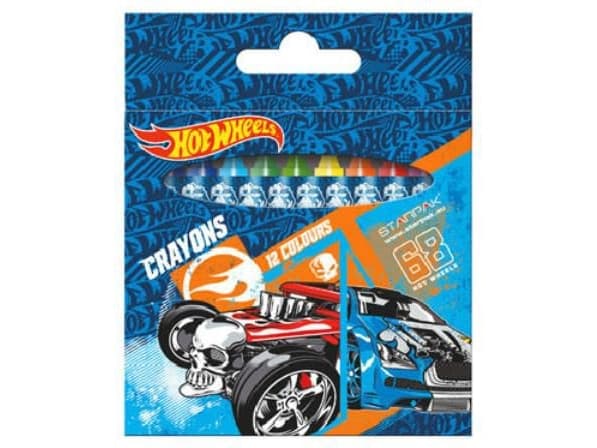 Starpak Kredki świecowe Hot Wheels (337290)