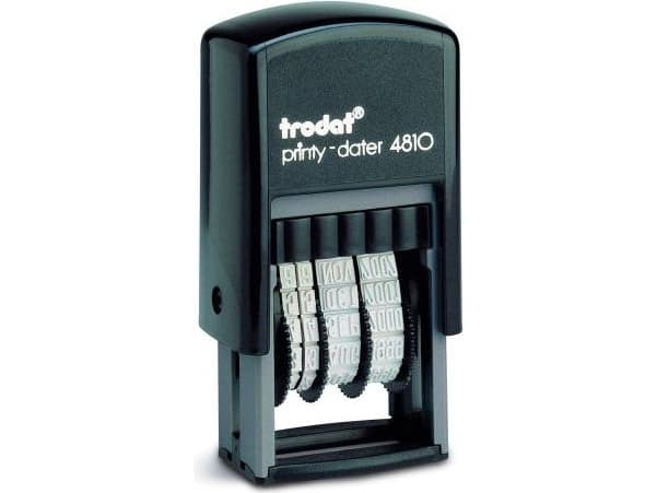 Trodat Printy 4810 self-inking date stamp digital version (48K007I)