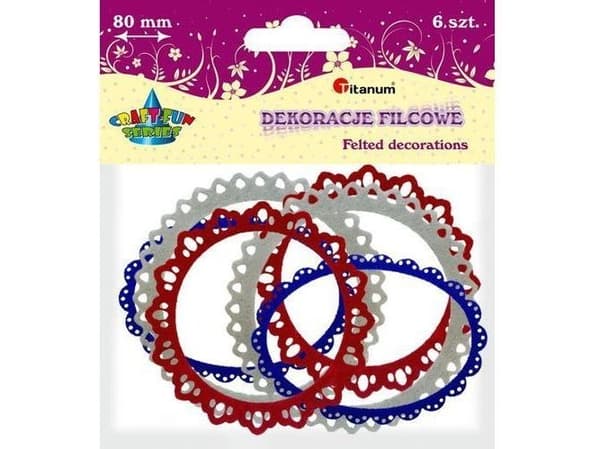 Titanium Lace filt 8cm (363609)