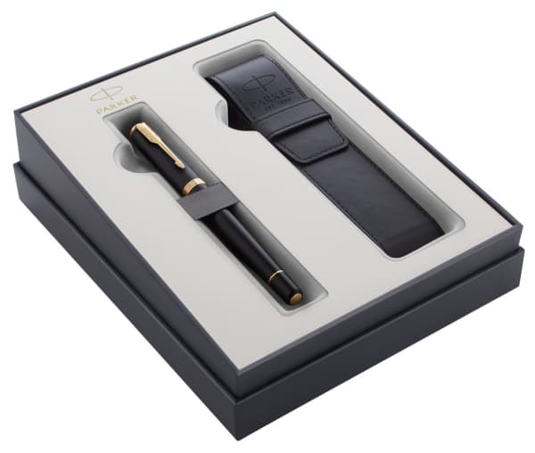 Parker 2121997, Svart, mässing, Lack, Rostfritt stål, Presentask, 1 styck