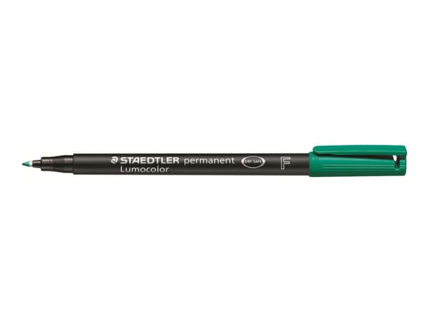 STAEDTLER Lumocolor 318 - Värikynät - pysyvä - vihreä - 0,6 mm - hienojakoinen