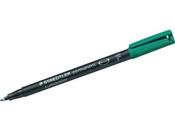 STAEDTLER Lumocolor 318 - Värikynät - pysyvä - vihreä - 0,6 mm - hienojakoinen