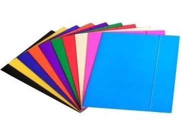 Konfex Folder with elastic red tg 06 confex