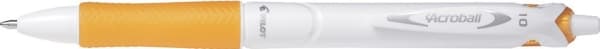 Pilot Acroball Pure White, Påfyllnadsbar, Orange
