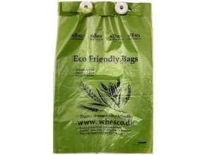 Affaldspose 235x370 mm Hunde Høm Høm Bionedbrydelig Grøn til 111439,6 pk x 1000 stk/krt
