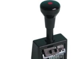 Stempel Reiner nummeratør B6K, 6 cifre, 5,5 mm
