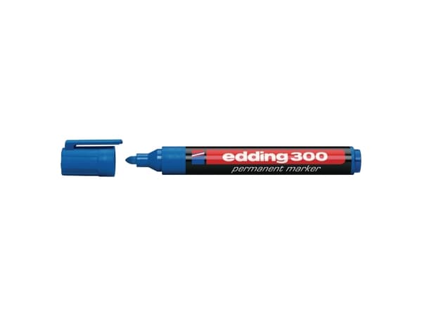 Marker Edding® 300 blå 1.5-3.0 mm (stk.)