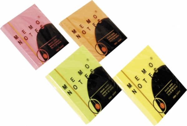 Dalpo Self-adhesive block 40x50mm yellow 3 pcs.