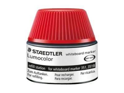 Genopfyldningsstation Staedtler Lumocolor, 30 ml, röd
