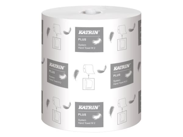 Håndklædepapir, Katrin 58167, M Plus, 2-lags, pakke a 6 stk