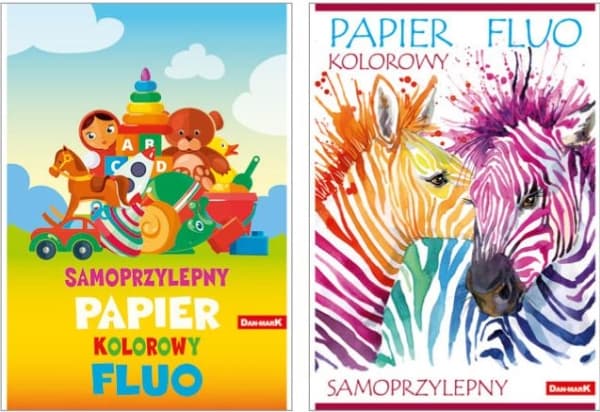 Danmark A5 Notebook Color Papers Self-adhesive Fluoro 8k (10320)