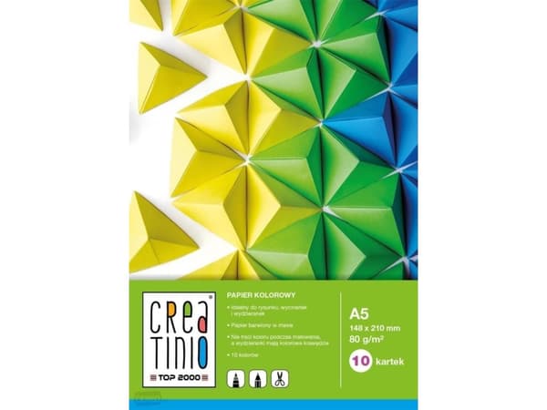 TOP-2000 Papier kolorowy Creatinio A3 10k 80g