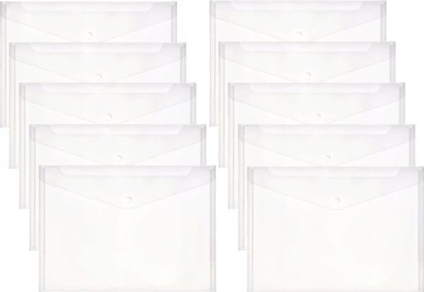 Centrum KONVOLUTTMAPPE CENTER A4 LATCH 0,16MM PP MIX 80024