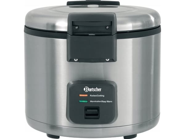 Bartscher A150513, Musta, Hopea, 8 L, Vipu, Ruostumaton teräs, 1950 W, 230 V