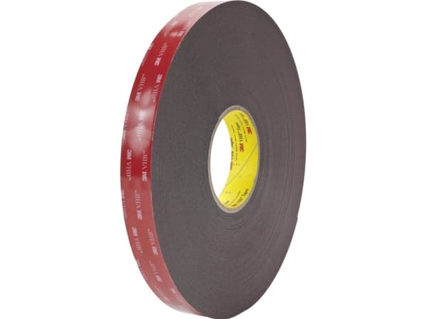 3M 5962F/1933 Kaksipuolinen teippi Musta (L x S) 33 m x 19 mm 1 kpl 1 kpl