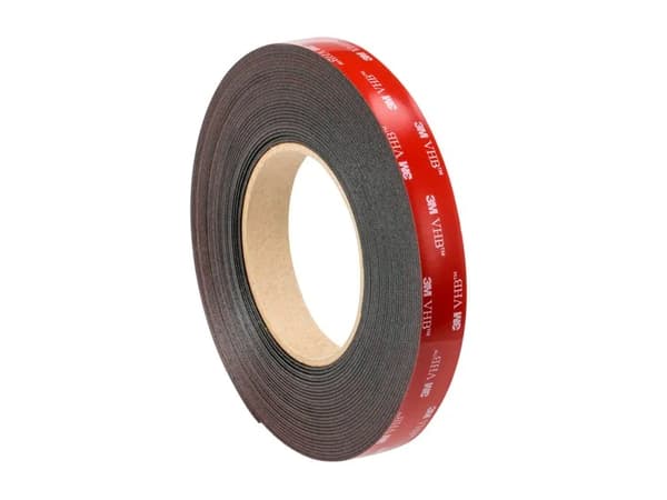 3M 5962F/1933 Kaksipuolinen teippi Musta (L x S) 33 m x 19 mm 1 kpl 1 kpl