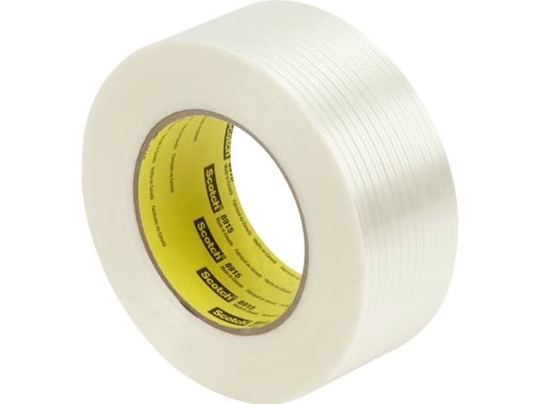Scotch filamenttejp 8915, transparent, 24 mm x 55 m tjocklek: 0,15 mm, högpresterande tejp, stödmaterial tillverkat av - 1 st (8915T24)