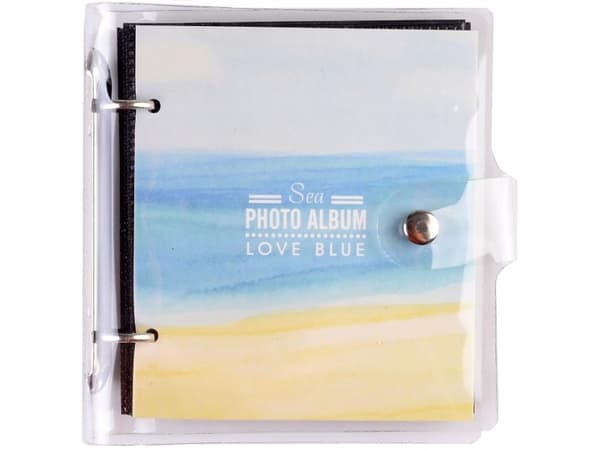 LoveInstant Fotoalbum 100st för Fujifilm INSTAX Mini 11 9 8 7 90 / Beach