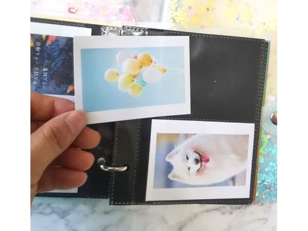 LoveInstant Fotoalbum 100st för Fujifilm INSTAX Mini 11 9 8 7 90 / Moon