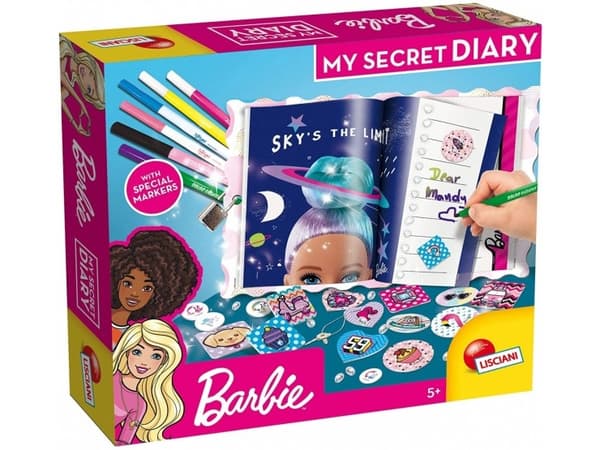 Lisciani Barbie My Secret Diary, Children''s coloring set, 5 År