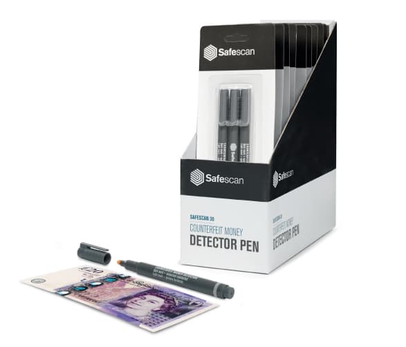 Safescan 30 - Pengedetektionspen (paket med 20)