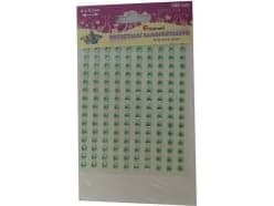 Titanum Green square self-adhesive crystals