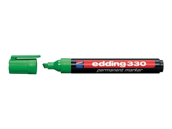edding 330 - Markering - permanent - grön - 1-5 mm