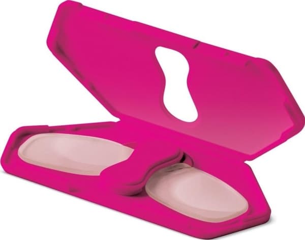 Pink reading binocular (magnifier)