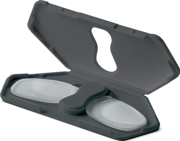 Magnifying binocular for reading - gray
