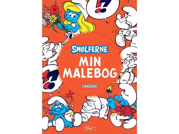 Smurfarna - Min målarbok (paket 6) | Peyo