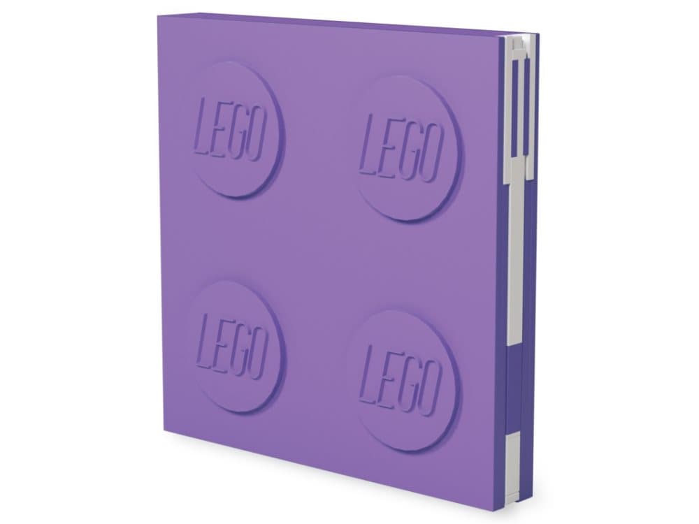 LEGO Stationary Lavender Notebook with gel pen