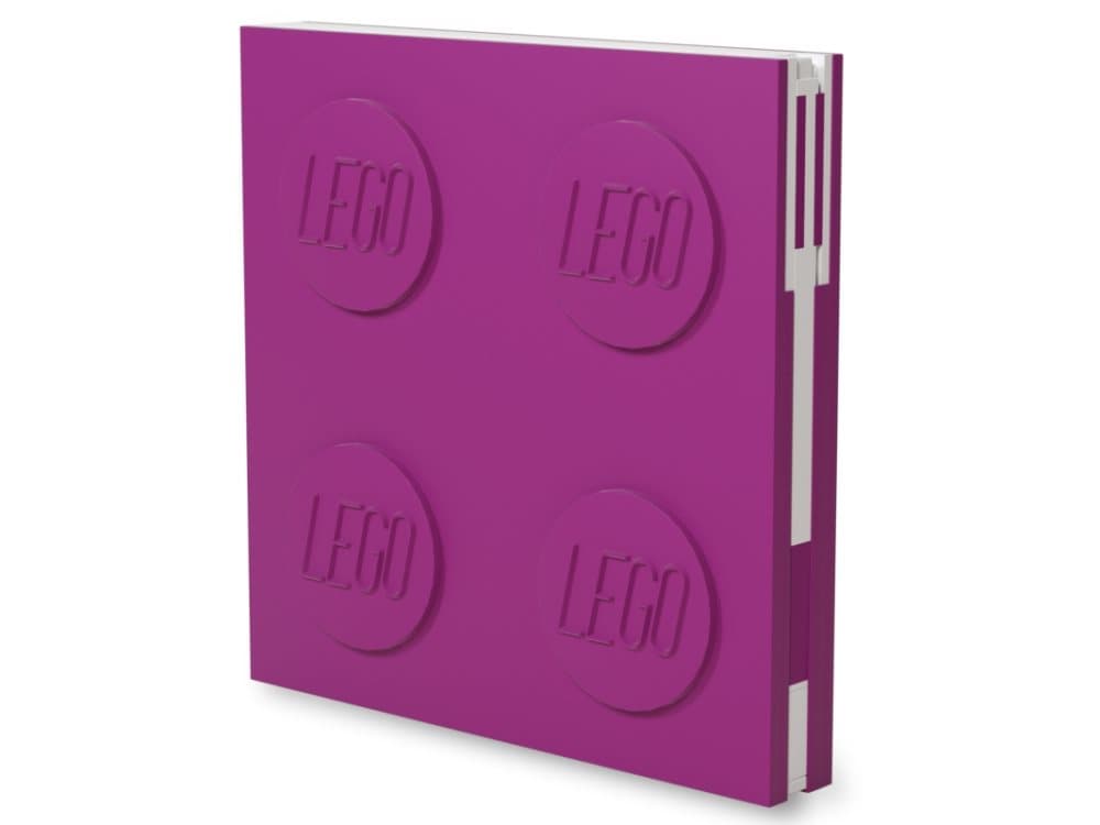 LEGO Stationary Violet Notebook with gel pen