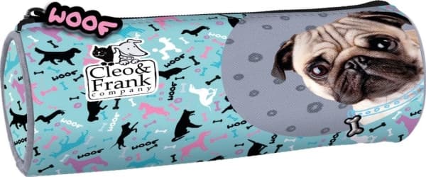 Derform pencil case Cleo and Frank 28 DERFORM tube pencil case