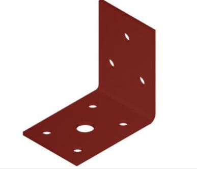 Arras Angle Bracket 50X50x35x2,0 Red