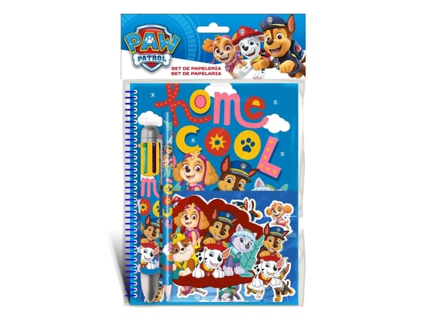 Paw Patrol skrive/tegne sæt med multifarvepen